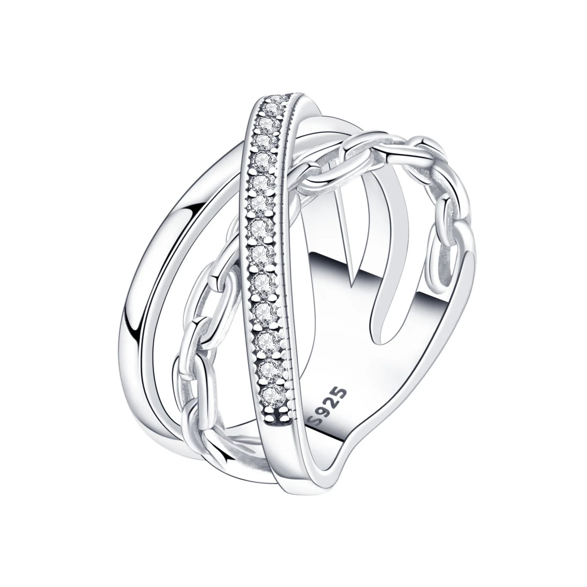 Blue Butterfly Sterling Silver Ring