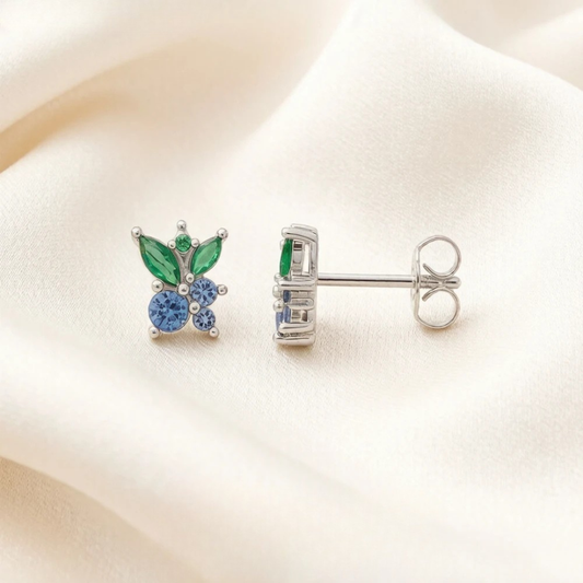 Blueberry Stud Earrings