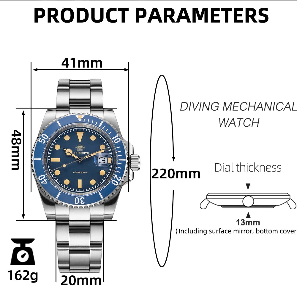 ADDIESDIVE AD2054 Vintage Dive Watch
