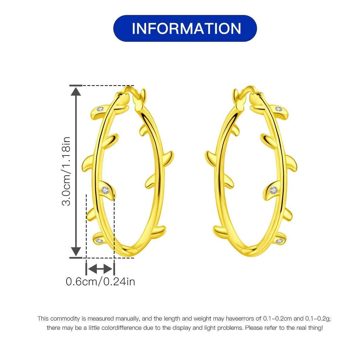 Purple Iris S925 Hoop Earrings