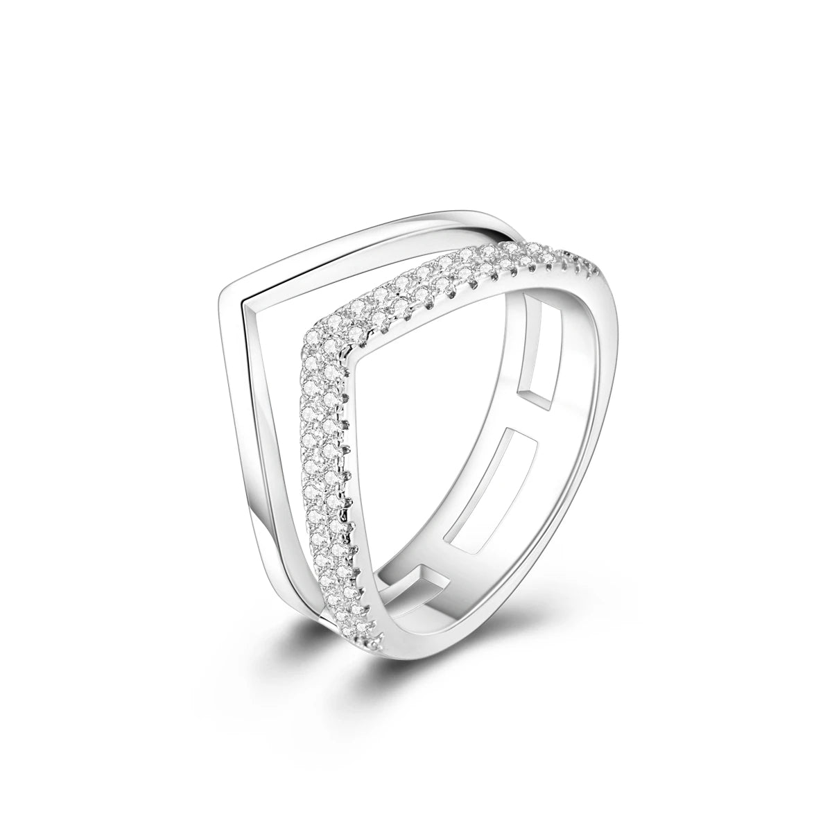 Blue Butterfly Sterling Silver Ring