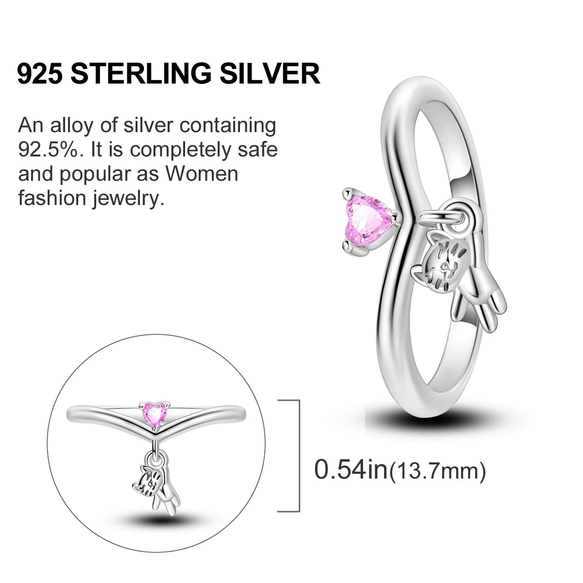Starry Night Sterling Silver Ring
