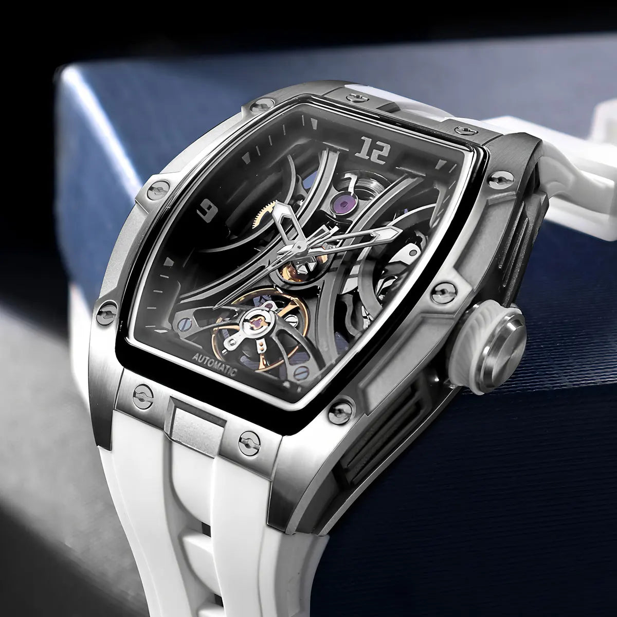 MEGIR 2245 Skeleton Automatic Watch
