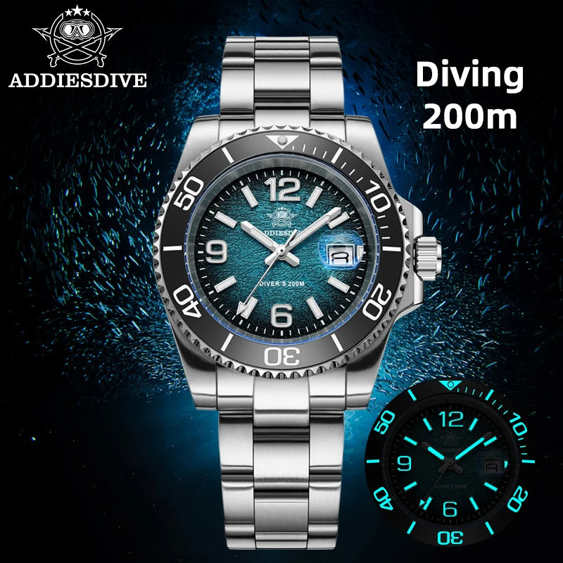 ADDIESDIVE AD2513 Quartz Dive Watch