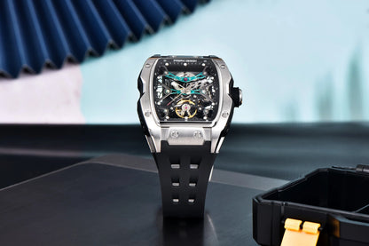 PAGANI DESIGN Tonneau Skeleton Automatic Watch