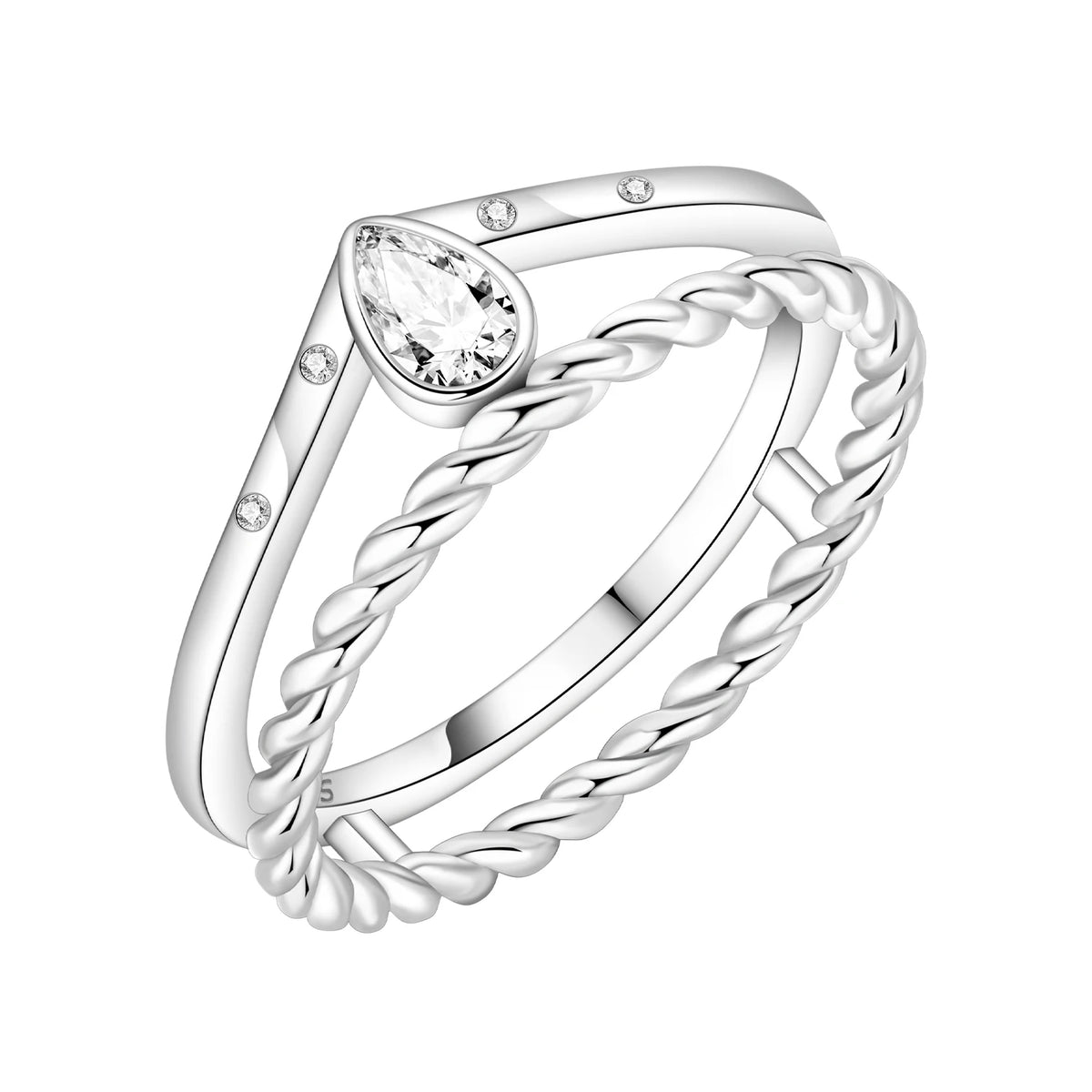 Woven Sterling Silver Ring