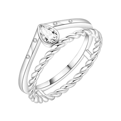 Starry Night Sterling Silver Ring