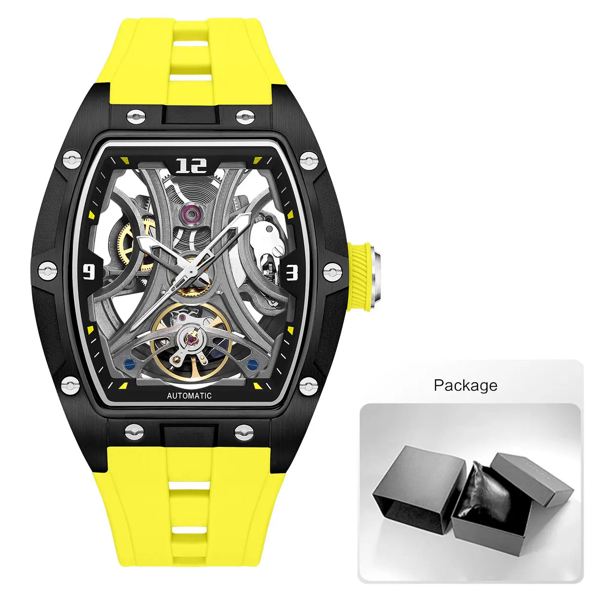 MEGIR 2245 Skeleton Automatic Watch