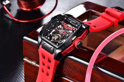 PAGANI DESIGN Tonneau Skeleton Automatic Watch