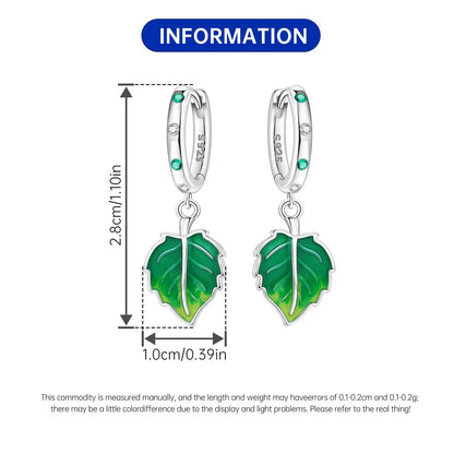 Iris Flower Sterling Silver Drop Earrings