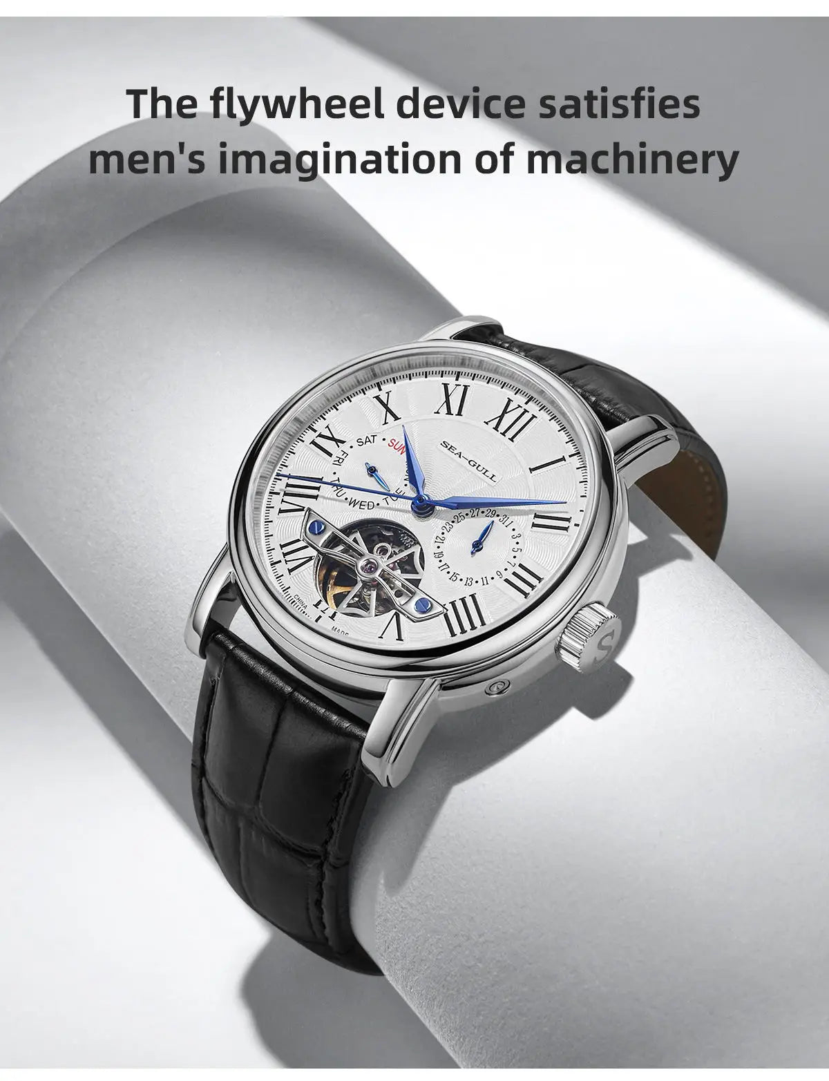 Sea-Gull Open-Heart Automatic Watch