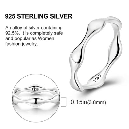 Blue Butterfly Sterling Silver Ring