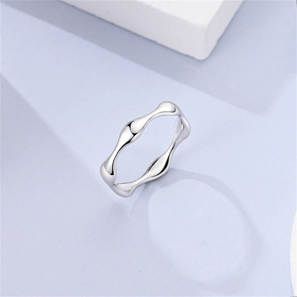 Blue Butterfly Sterling Silver Ring