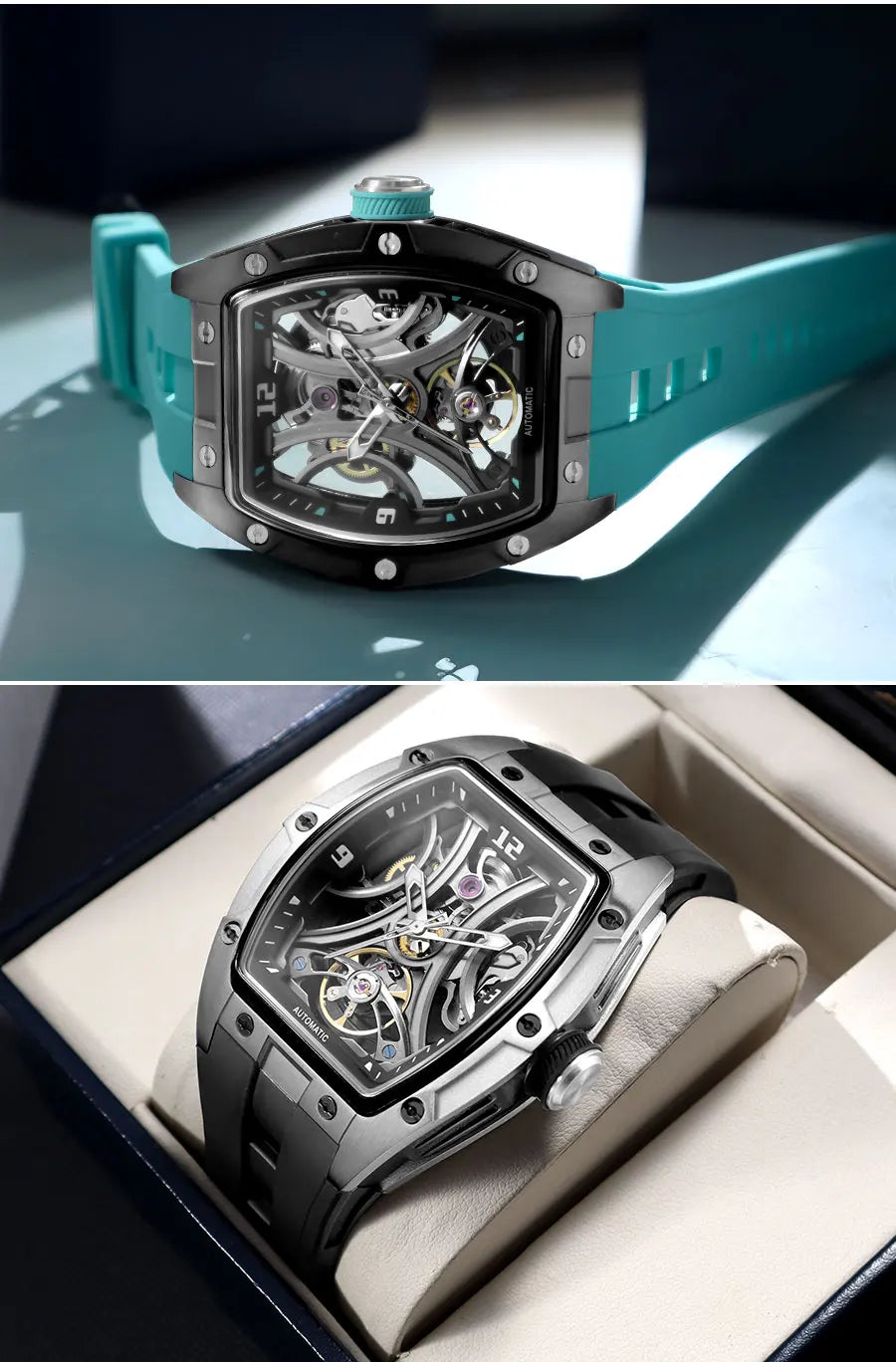 MEGIR 2245 Skeleton Automatic Watch