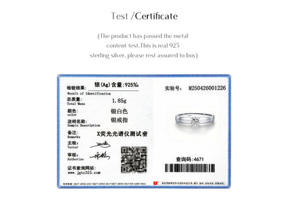 Classic Wide-Band Moissanite Ring
