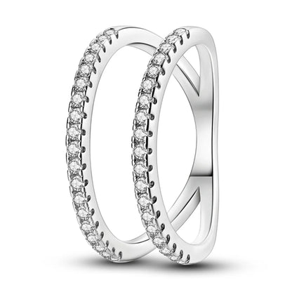 Starry Night Sterling Silver Ring