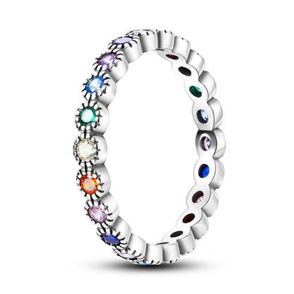 Starry Night Sterling Silver Ring