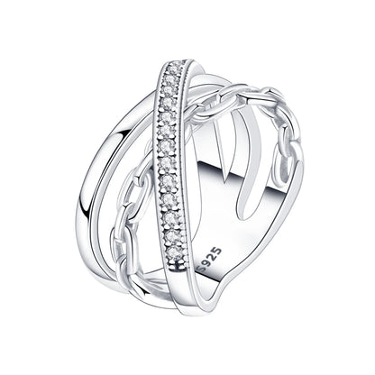 Blue Butterfly Sterling Silver Ring