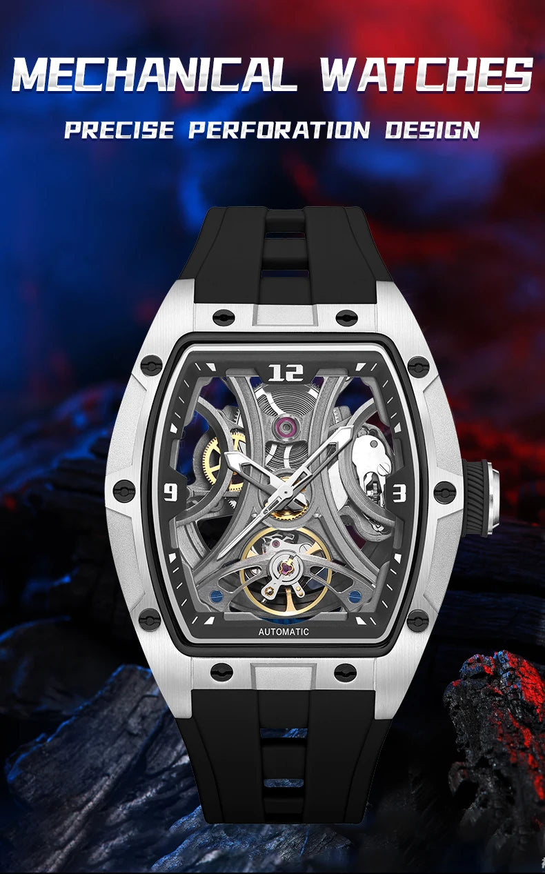 MEGIR 2245 Skeleton Automatic Watch