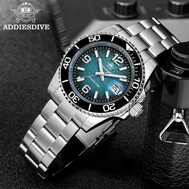ADDIESDIVE AD2513 Quartz Dive Watch