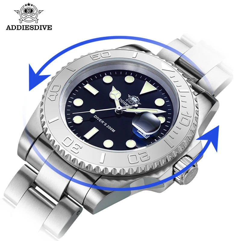 ADDIESDIVE MY-H3-C 200M Quartz Diver