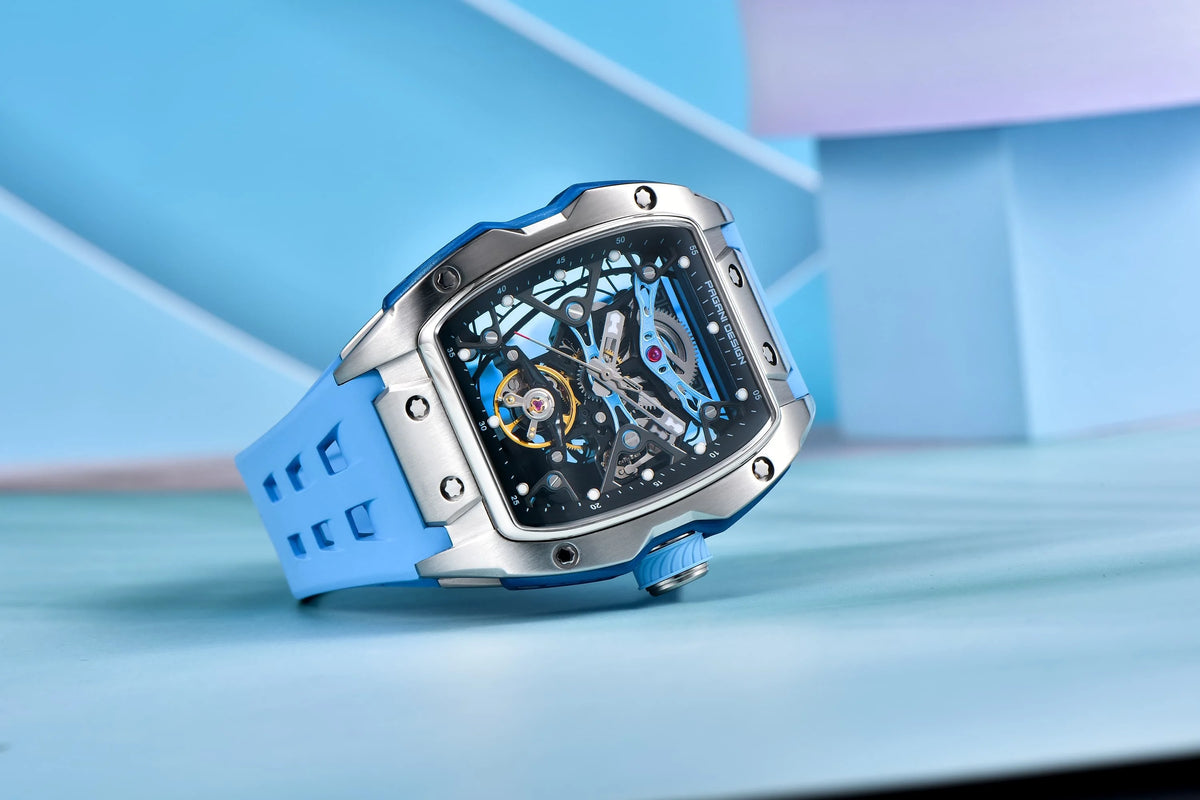 PAGANI DESIGN Tonneau Skeleton Automatic Watch