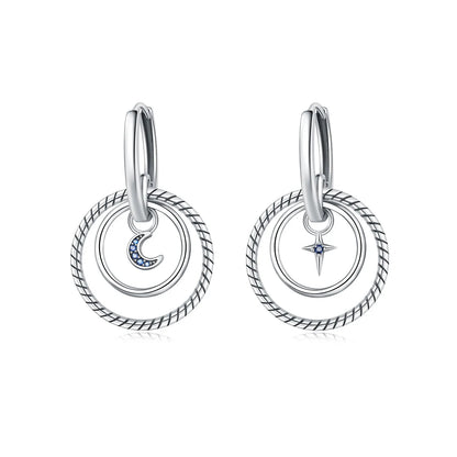 Pink Cowboy Hat & Boots Drop Earrings