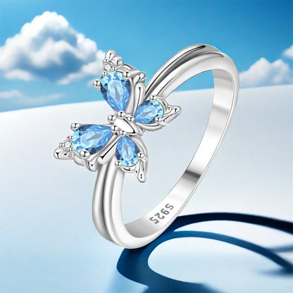 Rose Gold Heart Infinity Ring