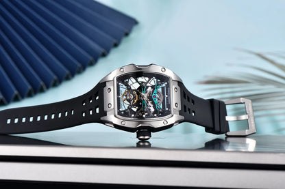 PAGANI DESIGN Tonneau Skeleton Automatic Watch