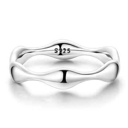 Blue Butterfly Sterling Silver Ring