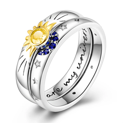 Blue Butterfly Sterling Silver Ring