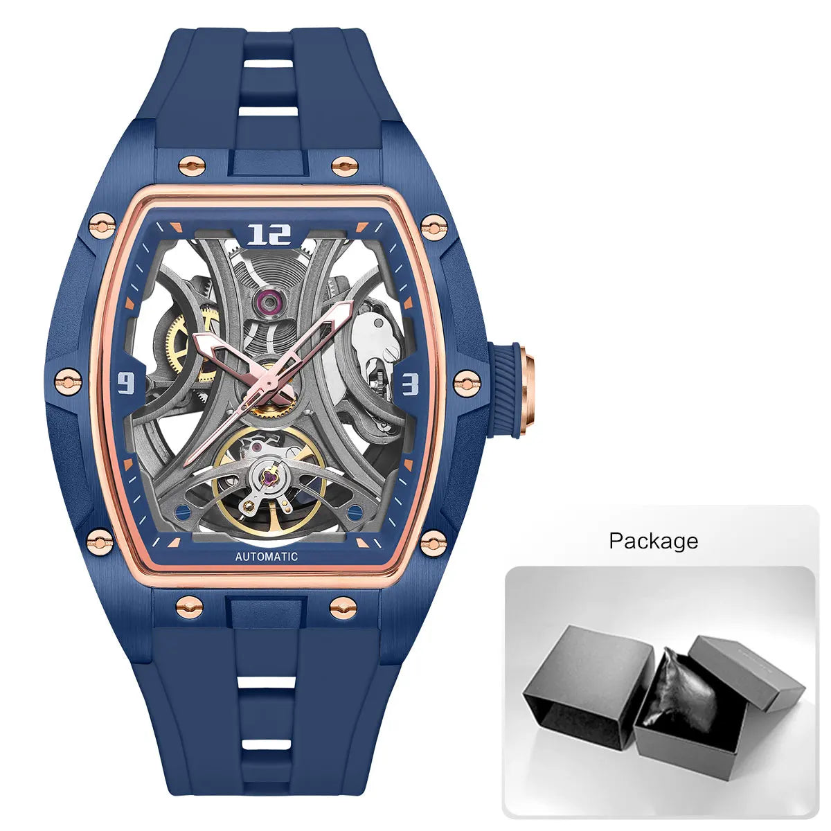 MEGIR 2245 Skeleton Automatic Watch