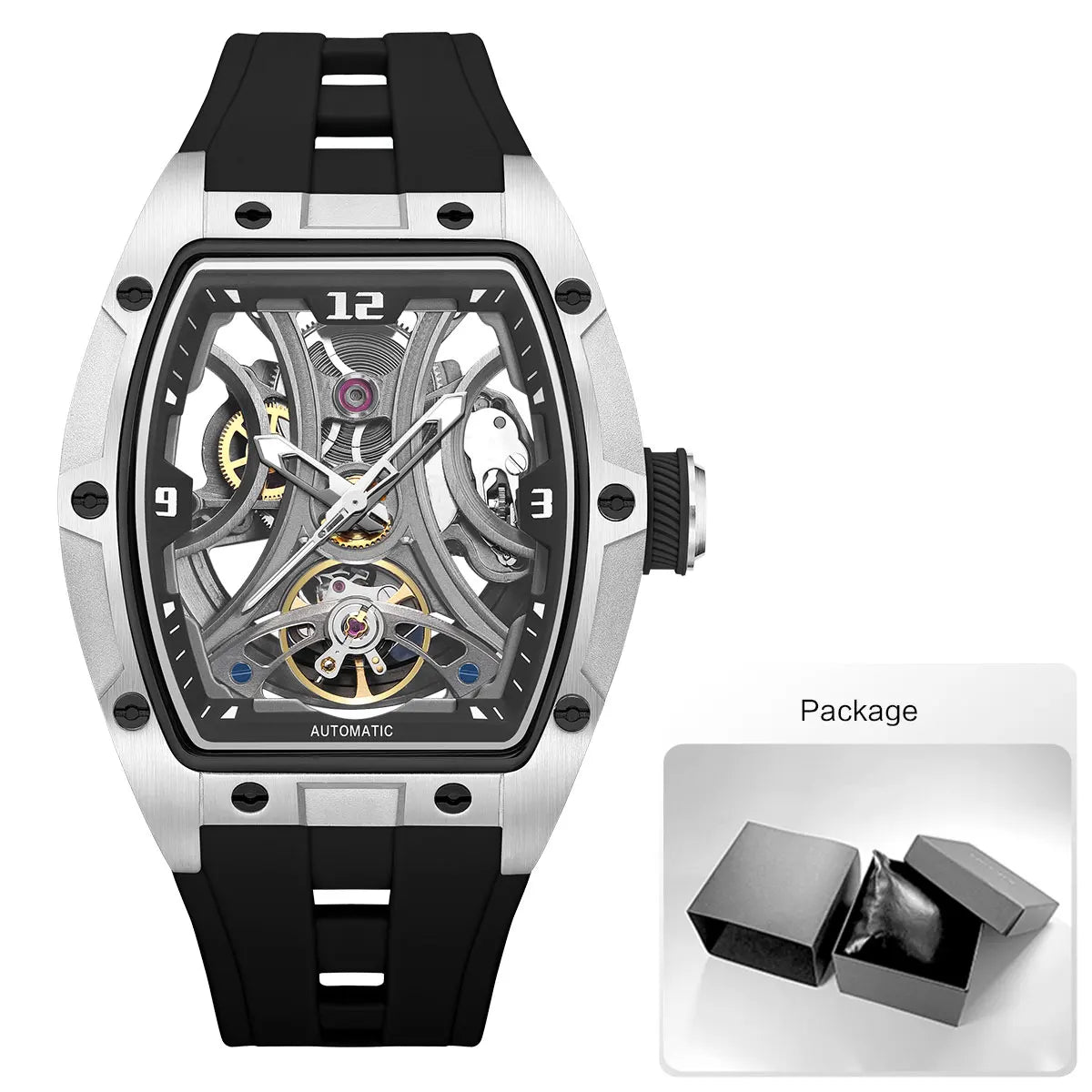 MEGIR 2245 Skeleton Automatic Watch