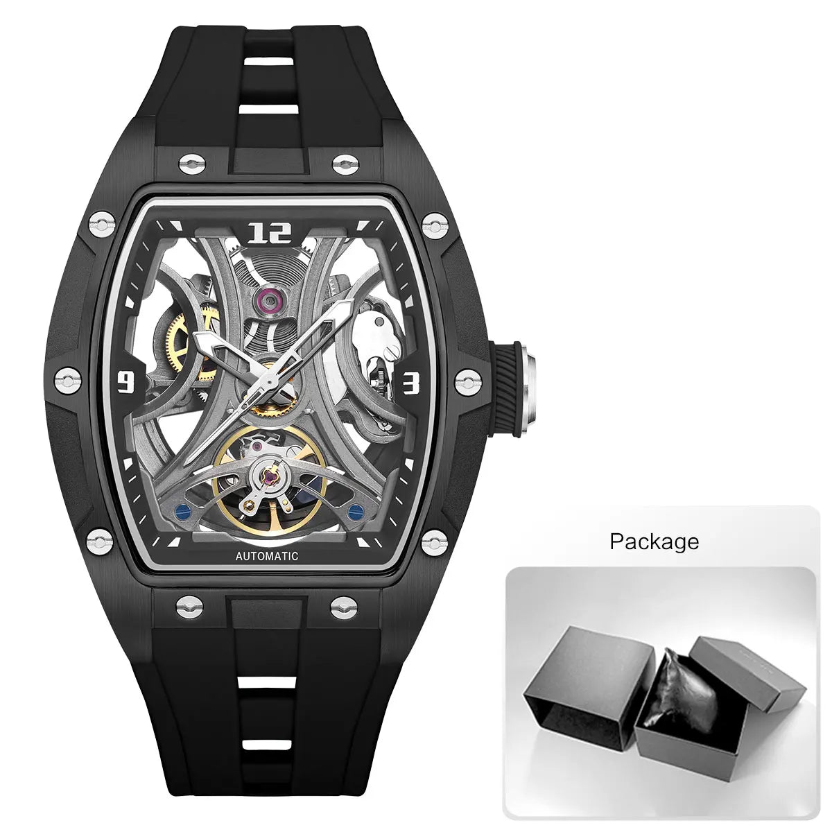 MEGIR 2245 Skeleton Automatic Watch