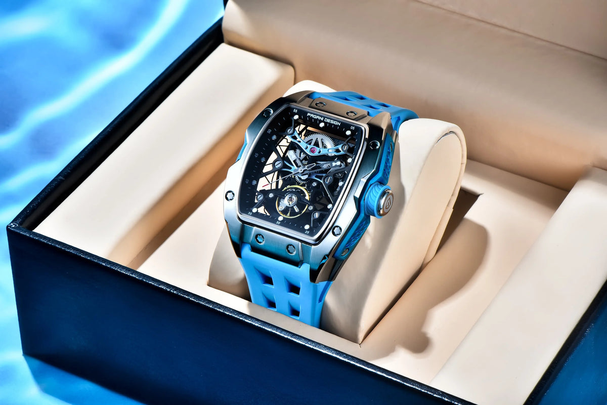 PAGANI DESIGN Tonneau Skeleton Automatic Watch