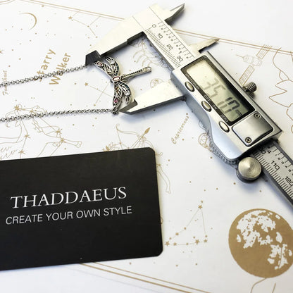 Playful Dragonfly Necklace