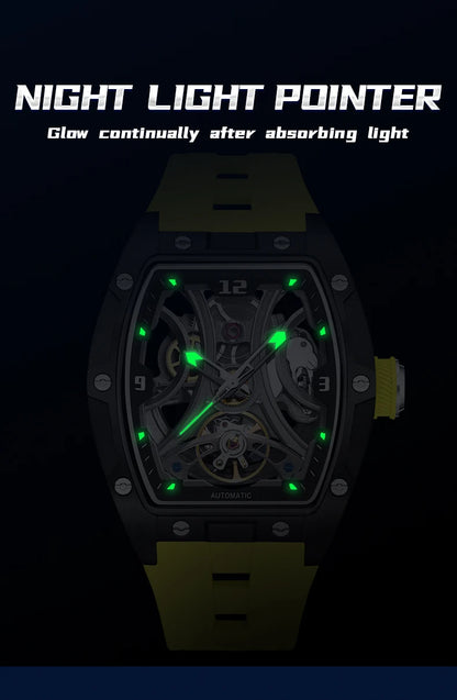 MEGIR 2245 Skeleton Automatic Watch
