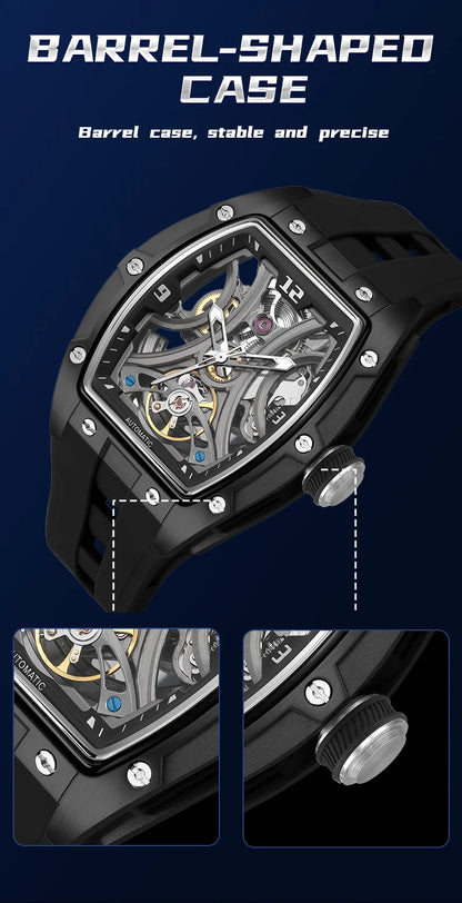 MEGIR 2245 Skeleton Automatic Watch