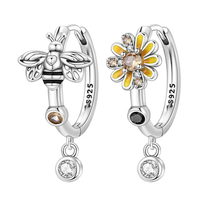 Pink Cowboy Hat & Boots Drop Earrings