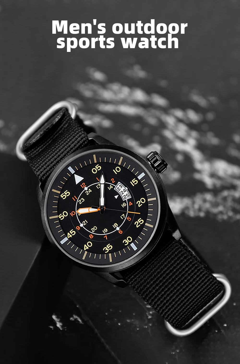 ADDIESDIVE MY1508 Field Quartz Watch