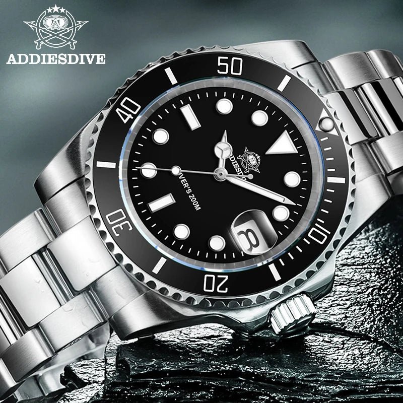 ADDIESDIVE H3 Quartz Dive Watch