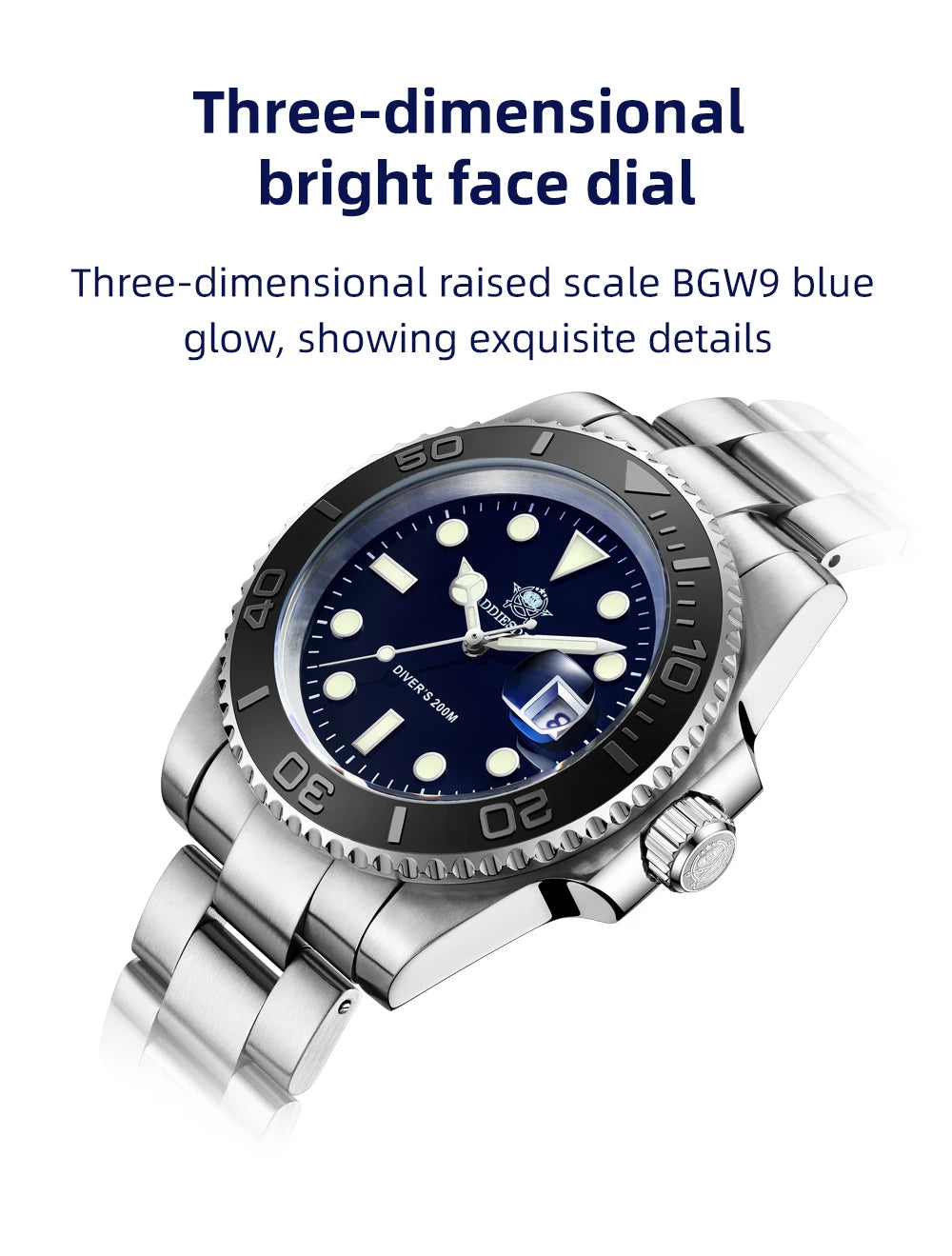 ADDIESDIVE MY-H3-C 200M Quartz Diver