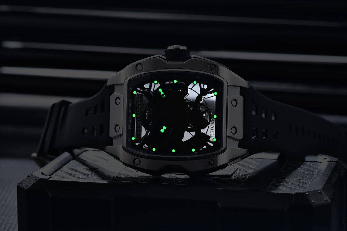 PAGANI DESIGN Tonneau Skeleton Automatic Watch