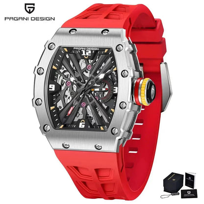 PAGANI DESIGN PD-1738 Skeleton Quartz Watch