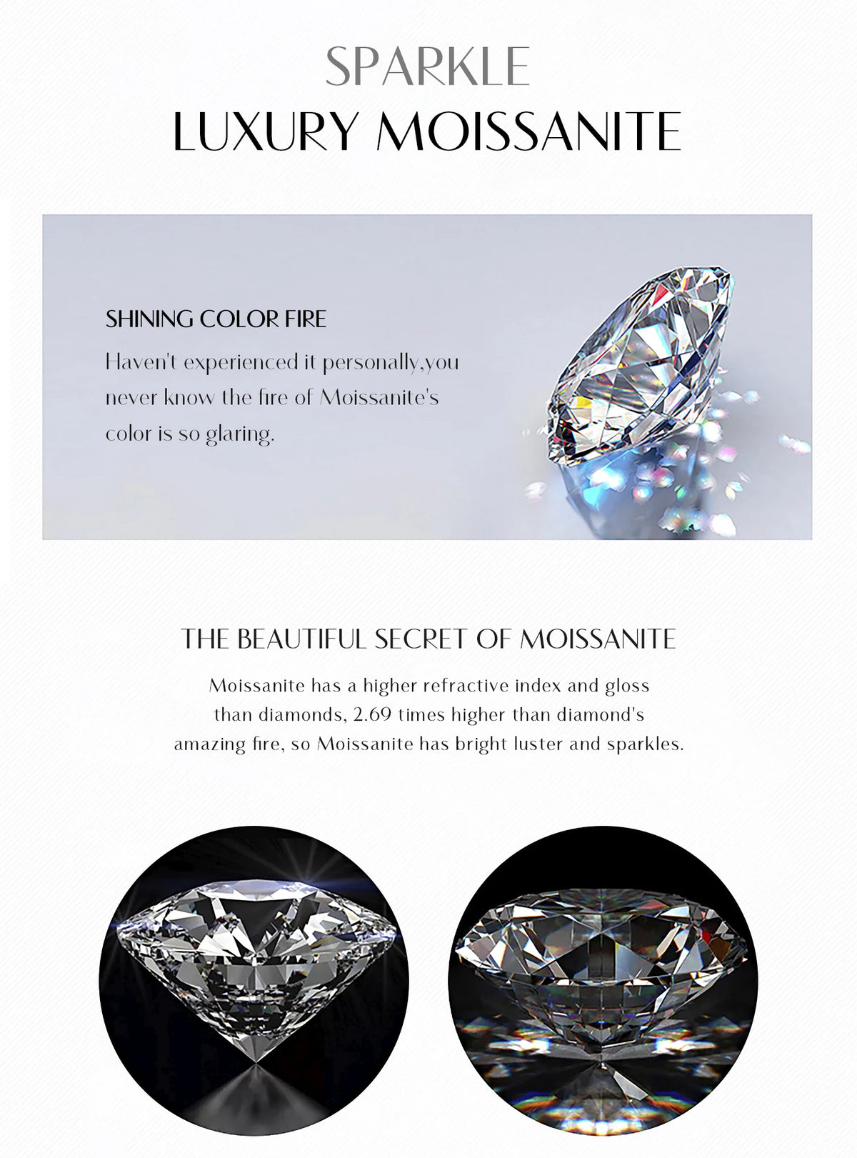 Classic Wide-Band Moissanite Ring