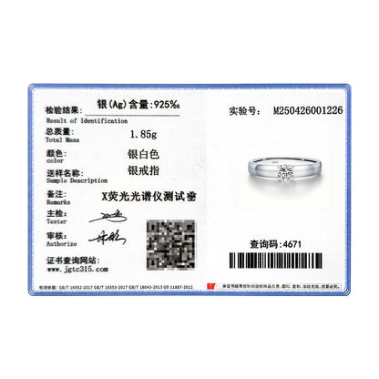 Classic Wide-Band Moissanite Ring