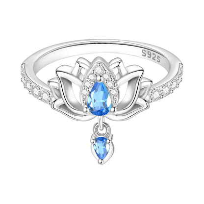 Starry Night Sterling Silver Ring