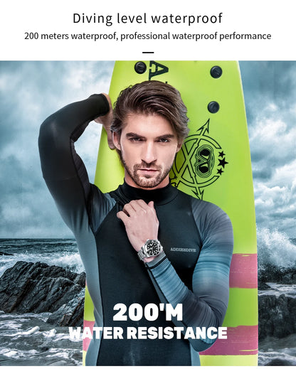 ADDIESDIVE H3 Quartz Dive Watch