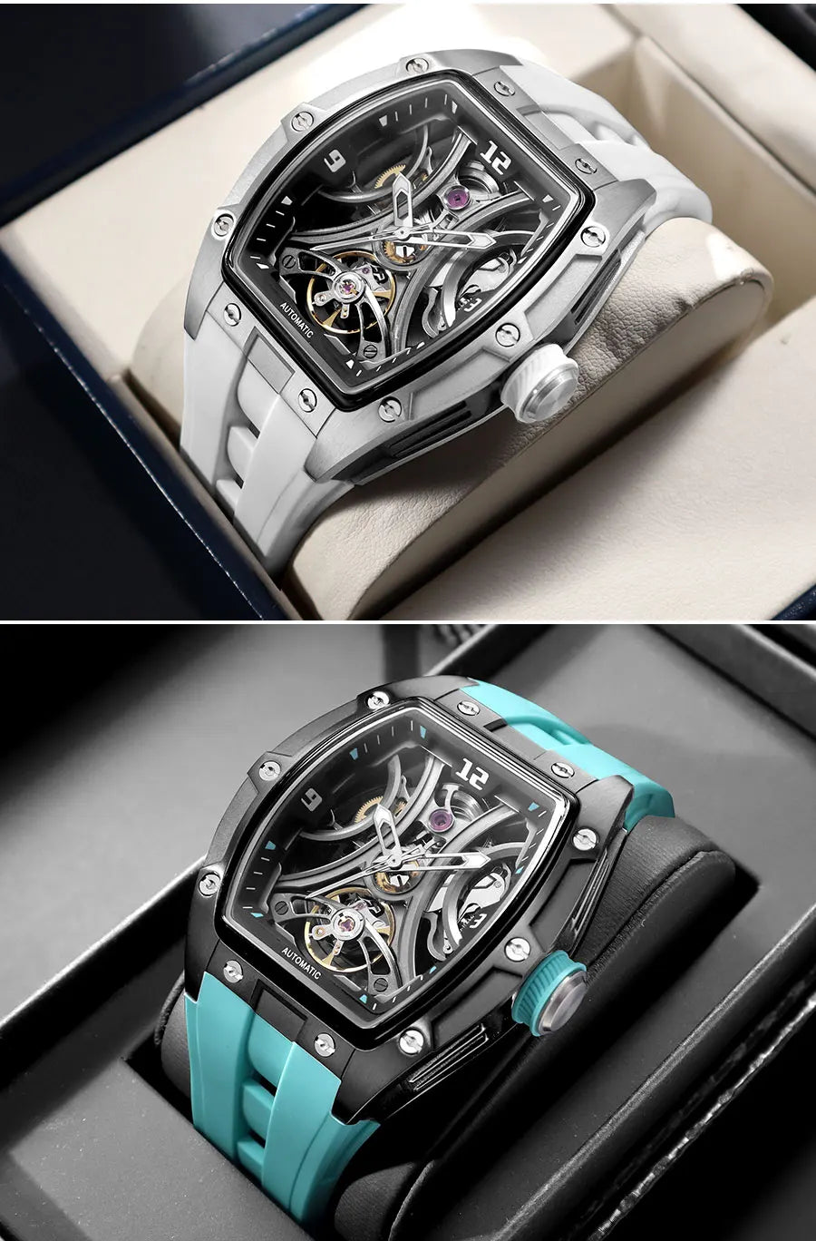 MEGIR 2245 Skeleton Automatic Watch