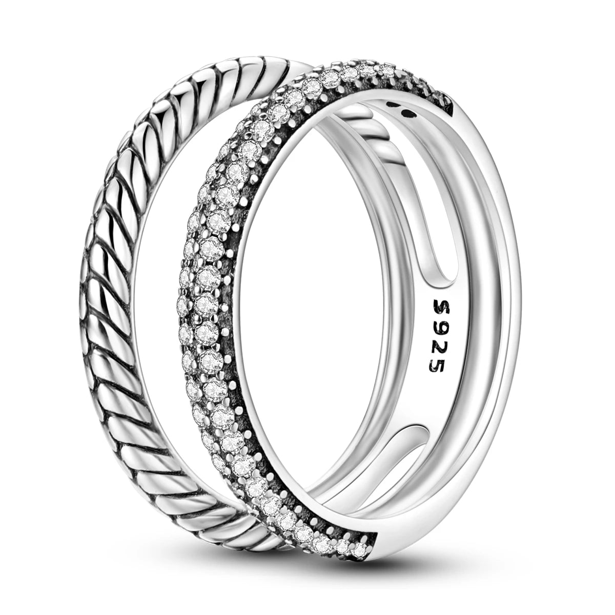 Starry Night Sterling Silver Ring